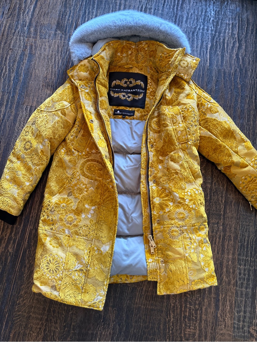 LIKE NEW Mary Katrantzou x Moose Knuckles Limited Edition Isobel Parka - Size XS
